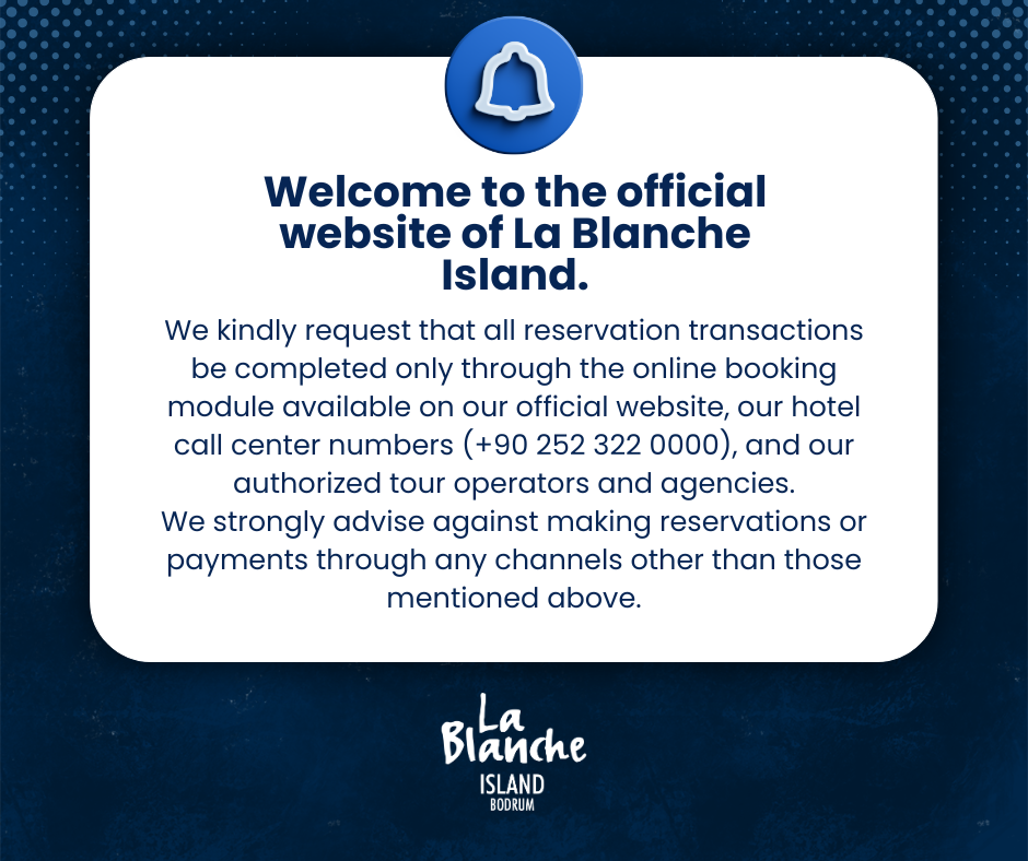 La Blanche official channels warning