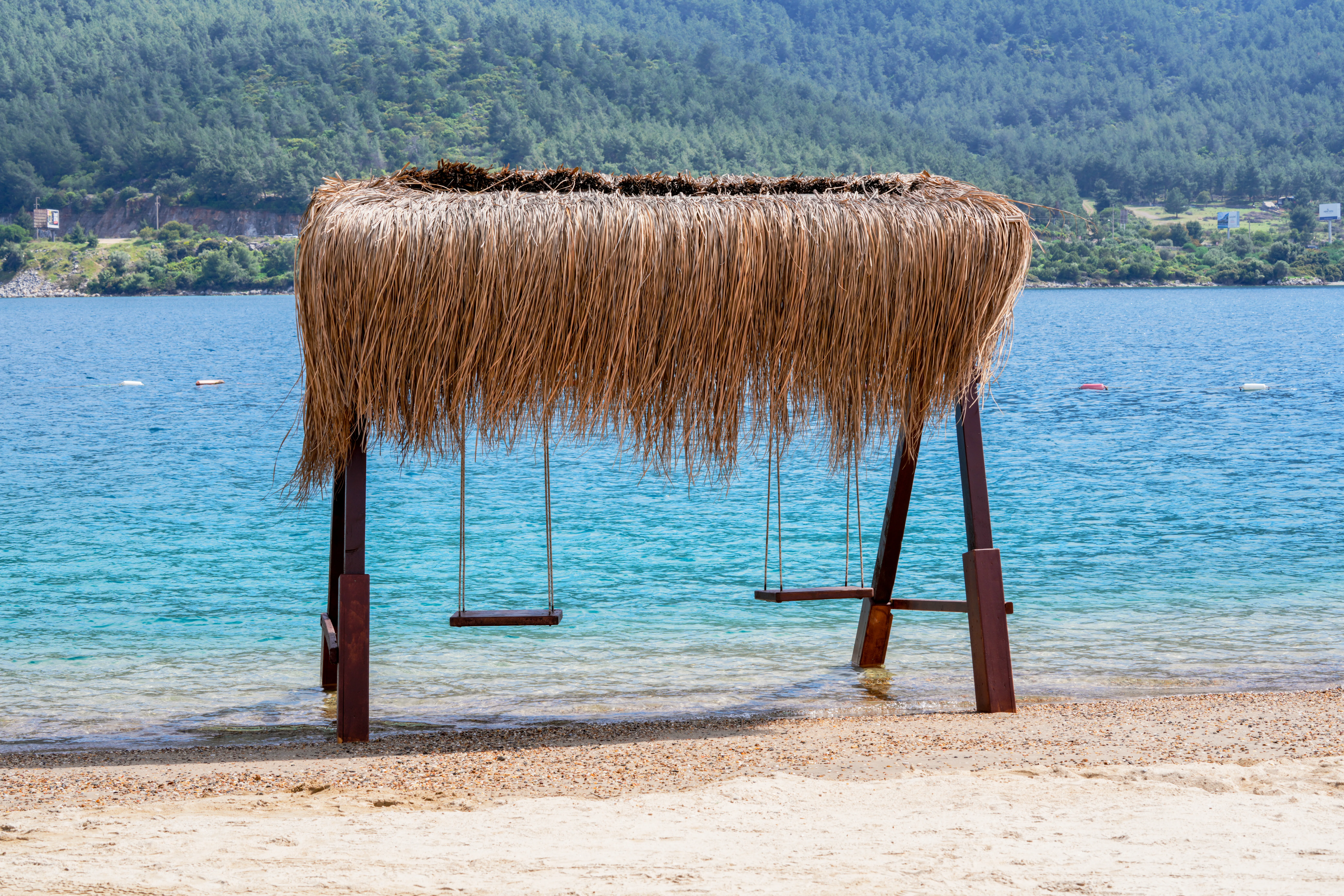 La Blanche Island Bodrum beach and island atmosphere